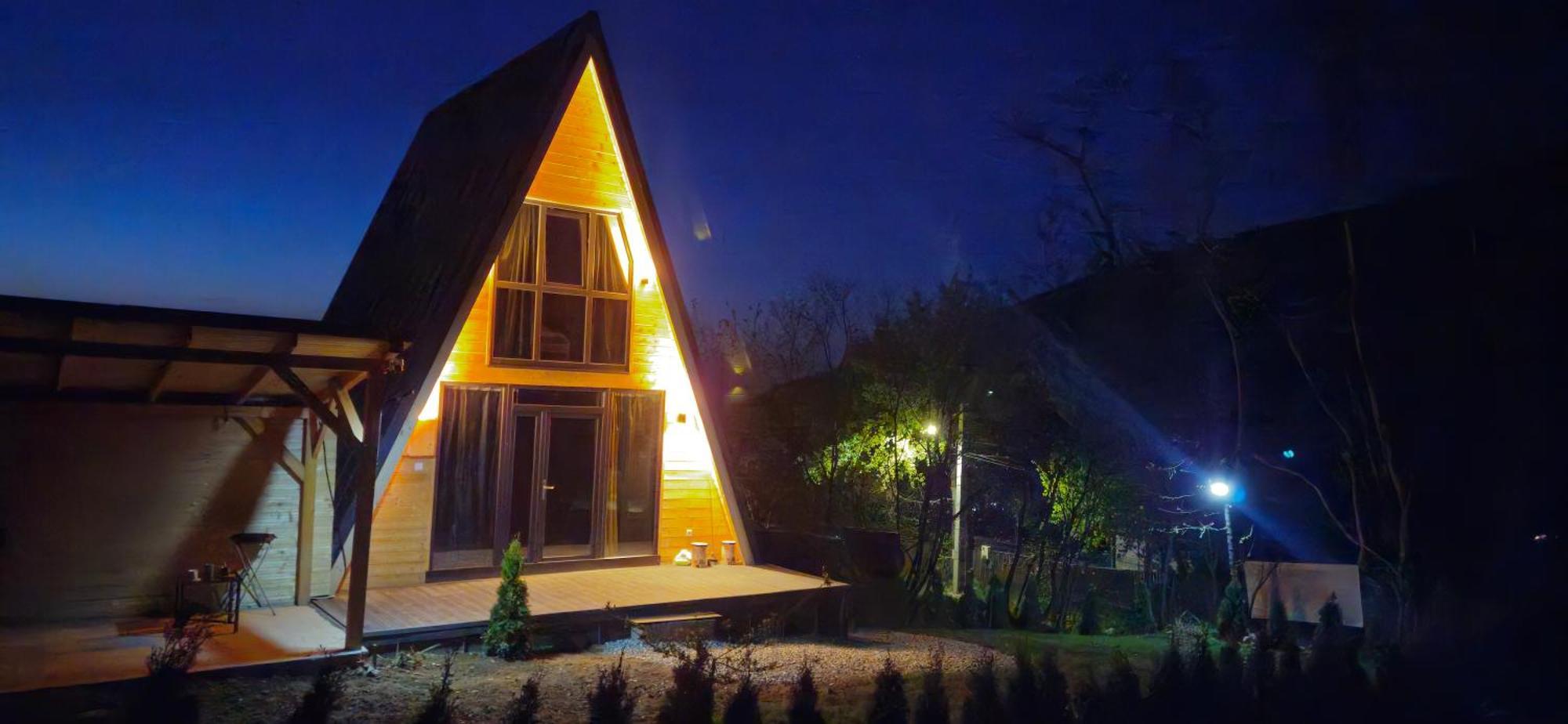E&T-Cabin A Frame Sibiu Eksteriør bilde